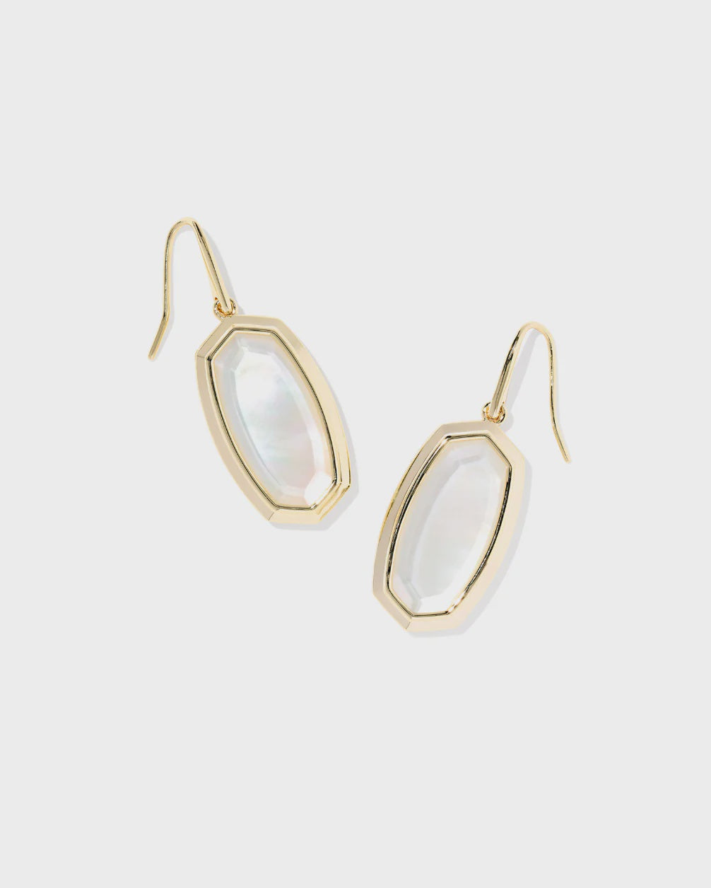 KS Dani Bezel Drop Earring