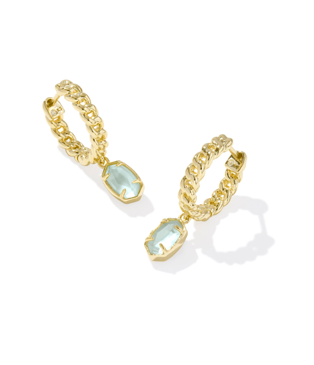 KS Emilie Huggie Earring Gold