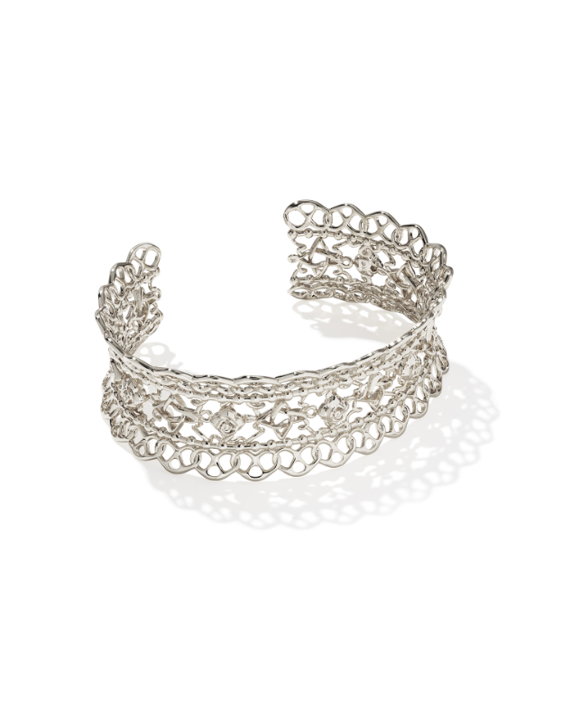 KS Krista Lace Silver Cuff
