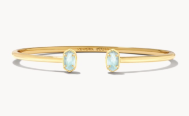 KS Emilie Gold Cuff Bracelet