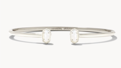 KS Emilie Silver Cuff Bracelet