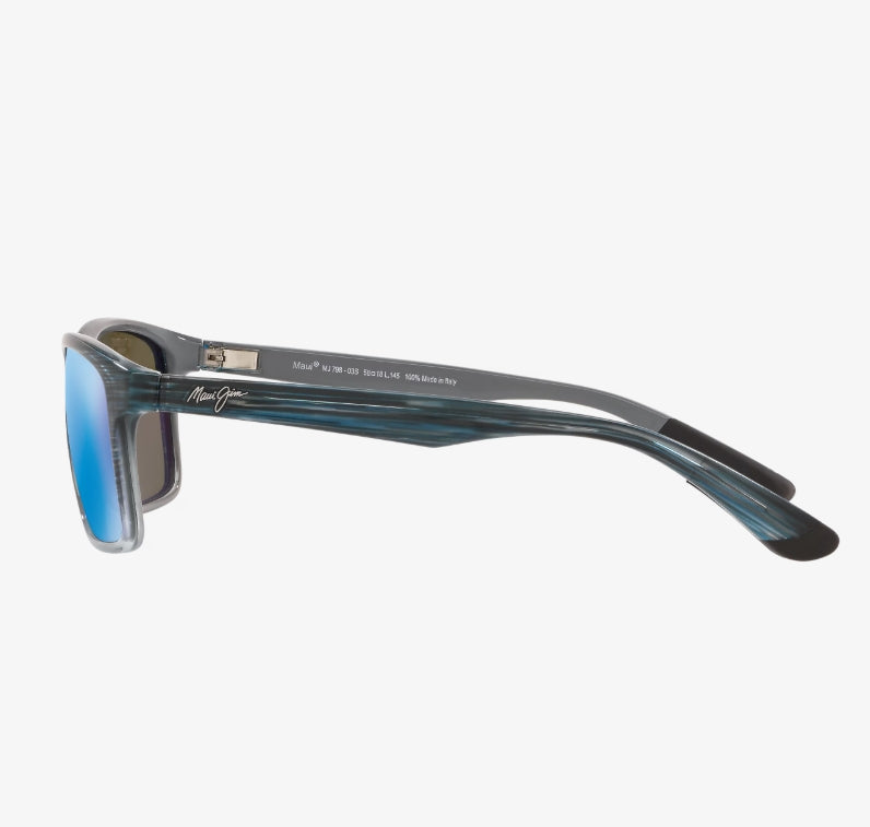 MJ Blue Onshore Blue Black Stripe Fade