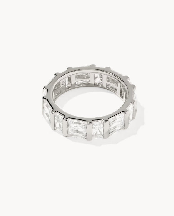 KS Jamie Band Ring Silver