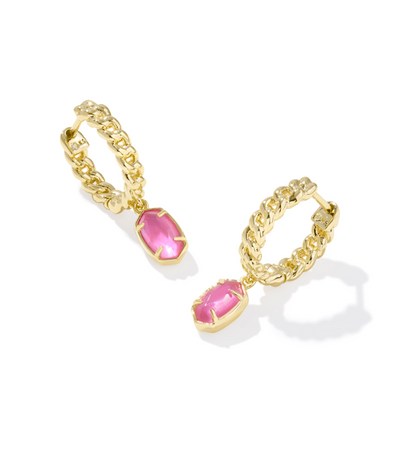 KS Emilie Huggie Earring Gold