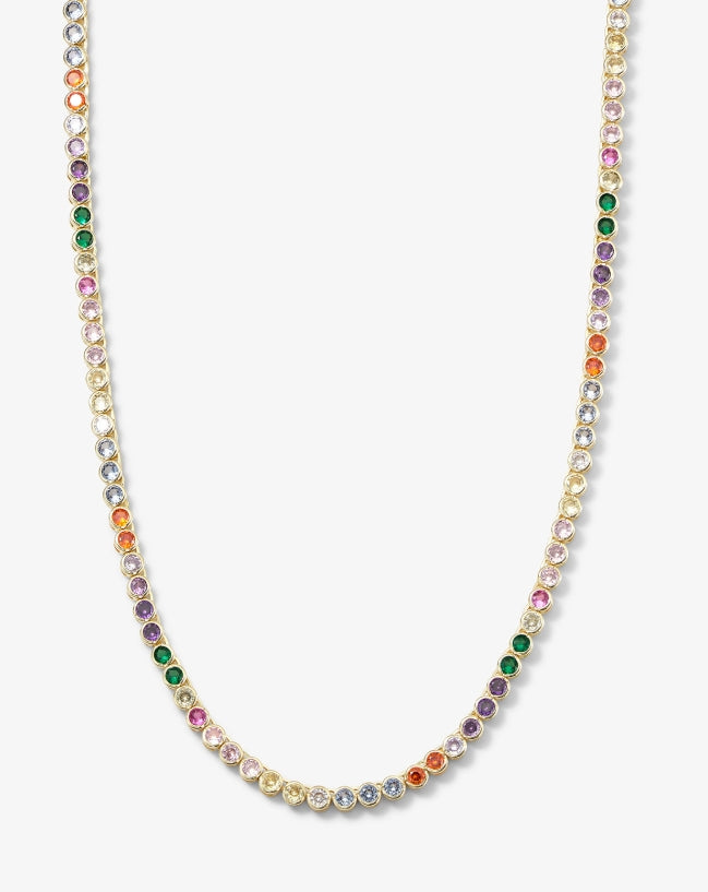 Baroness Tennis Necklace 15"