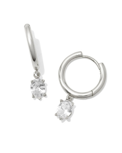 Cailin Single Stone Huggie
