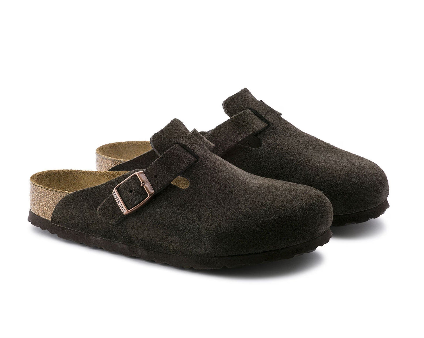 Birkenstock Boston Soft Footbed Mocha Narrow/Medium