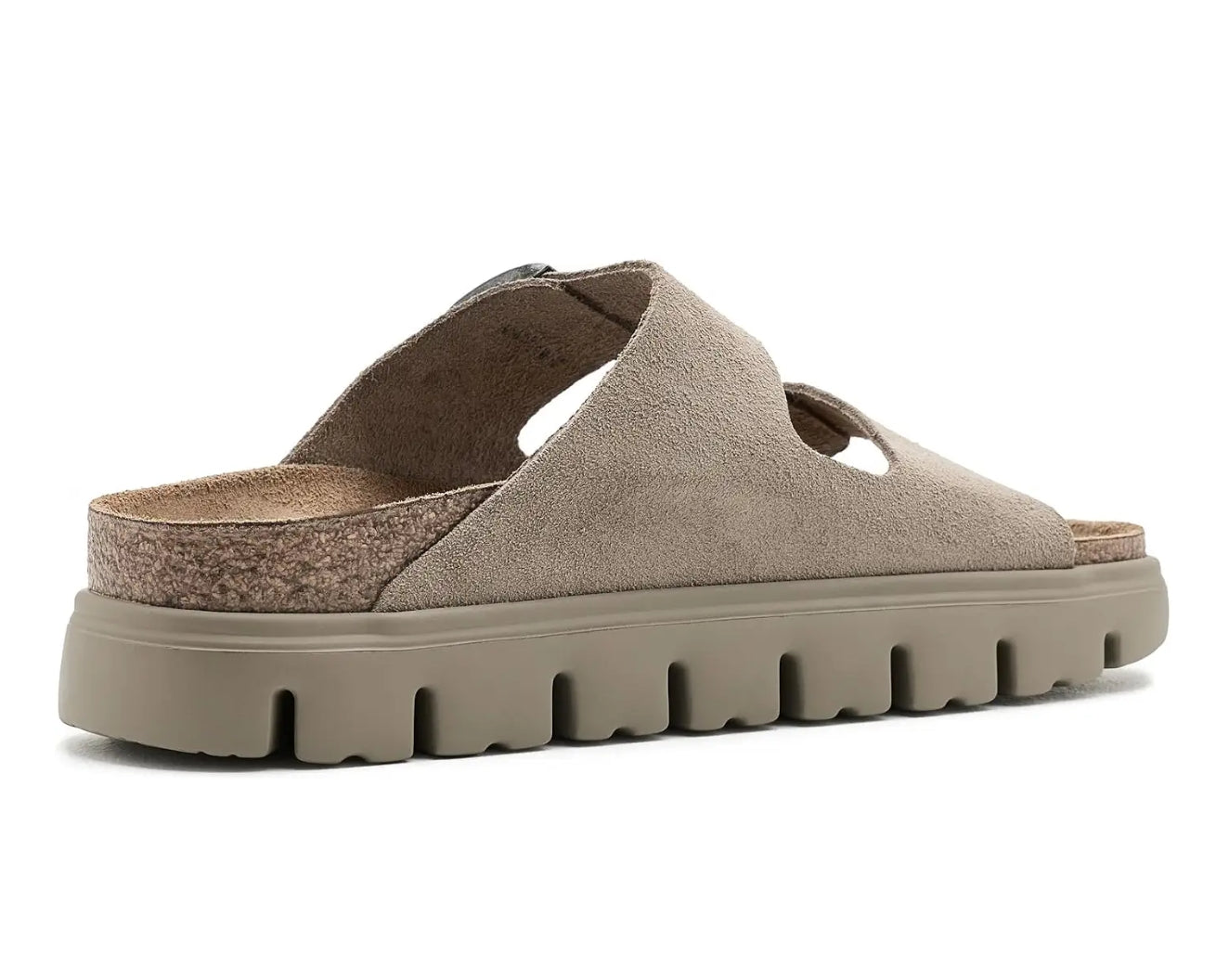 Birkenstock Arizona Chunky Suede Taupe Medium/Narrow