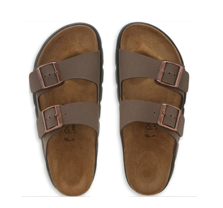 Birkenstock Arizona Chunky Birkibuc Mocha Medium/Narrow