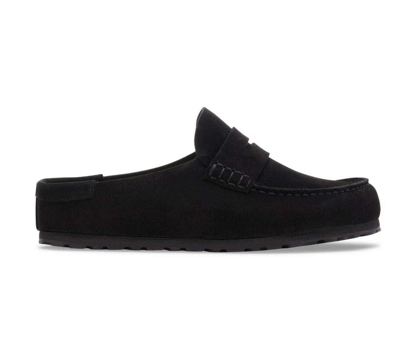 Birkenstock Naples Wrapped Suede Black Narrow/Medium