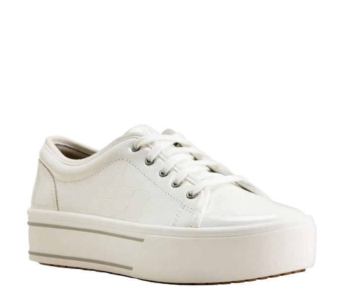Ariat Skylar Shoe Patent White Croc Print 10080405