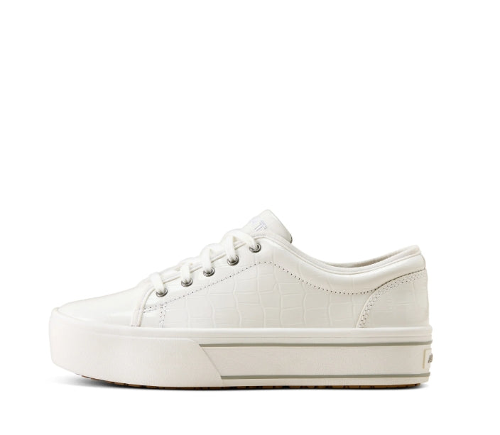 Ariat Skylar Shoe Patent White Croc Print 10080405