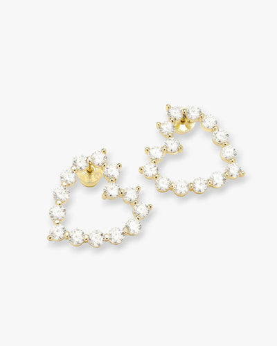 She's an Icon Baby Heart Earrings