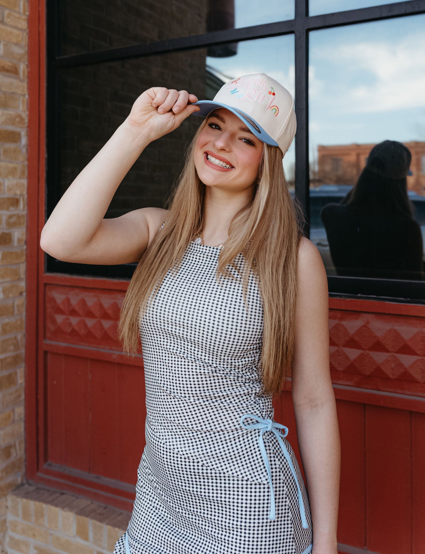 Literally Just a Girl Canvas Cap