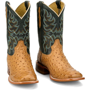Tony Lama Blaine Umber/Forest Green Goat RN3571