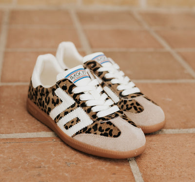 Cloud P Leopard Taupe Milk Sneaker