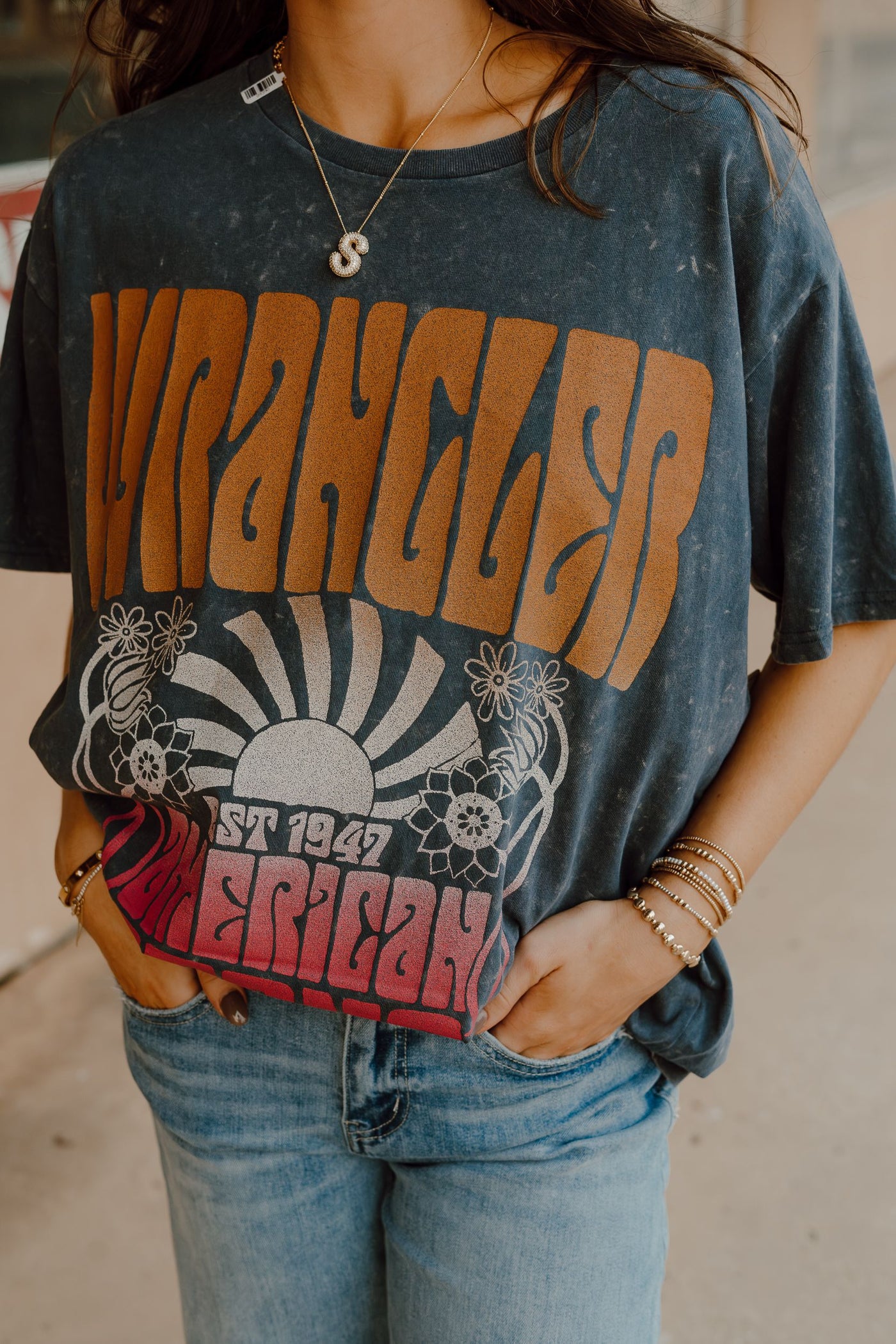 WMS Wrangler Oversized Tee 112354447