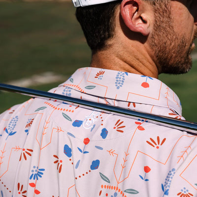 Raised by Coyotes Texas Wildflowers Polo
