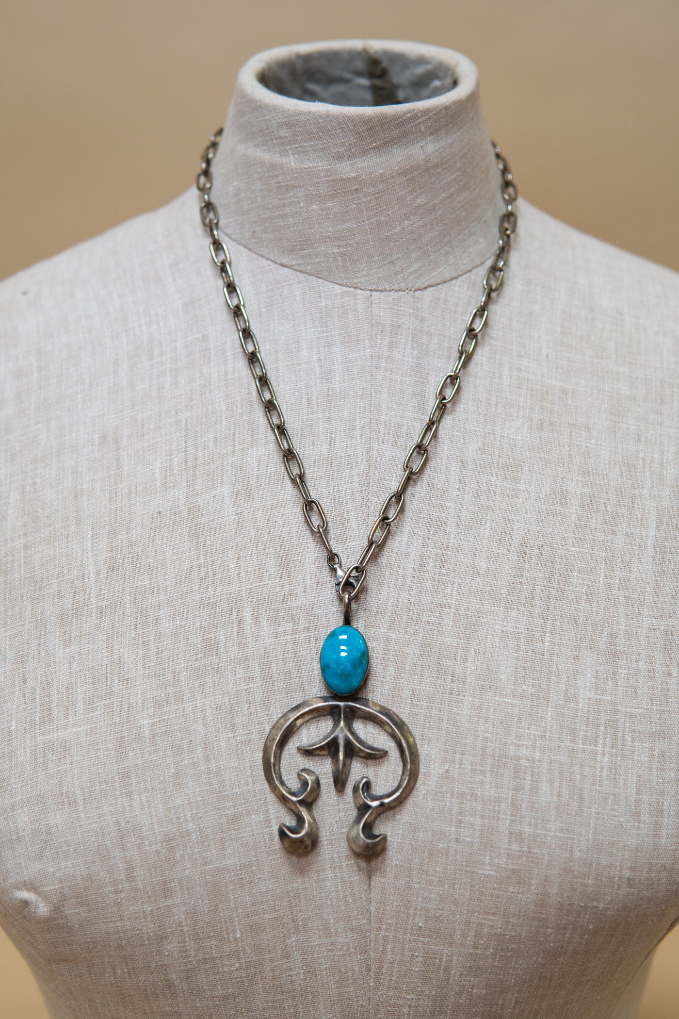 Tonya Yazzie Handmade SS Necklace