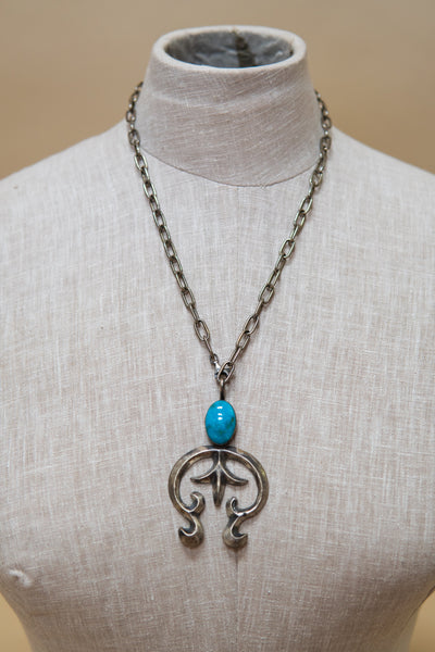 Tonya Yazzie Handmade SS Necklace