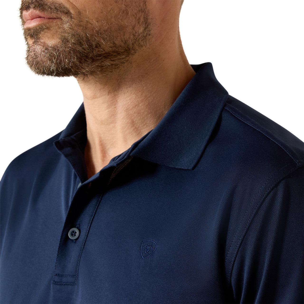 Ariat Men's Tek SS Polo Navy 10009063