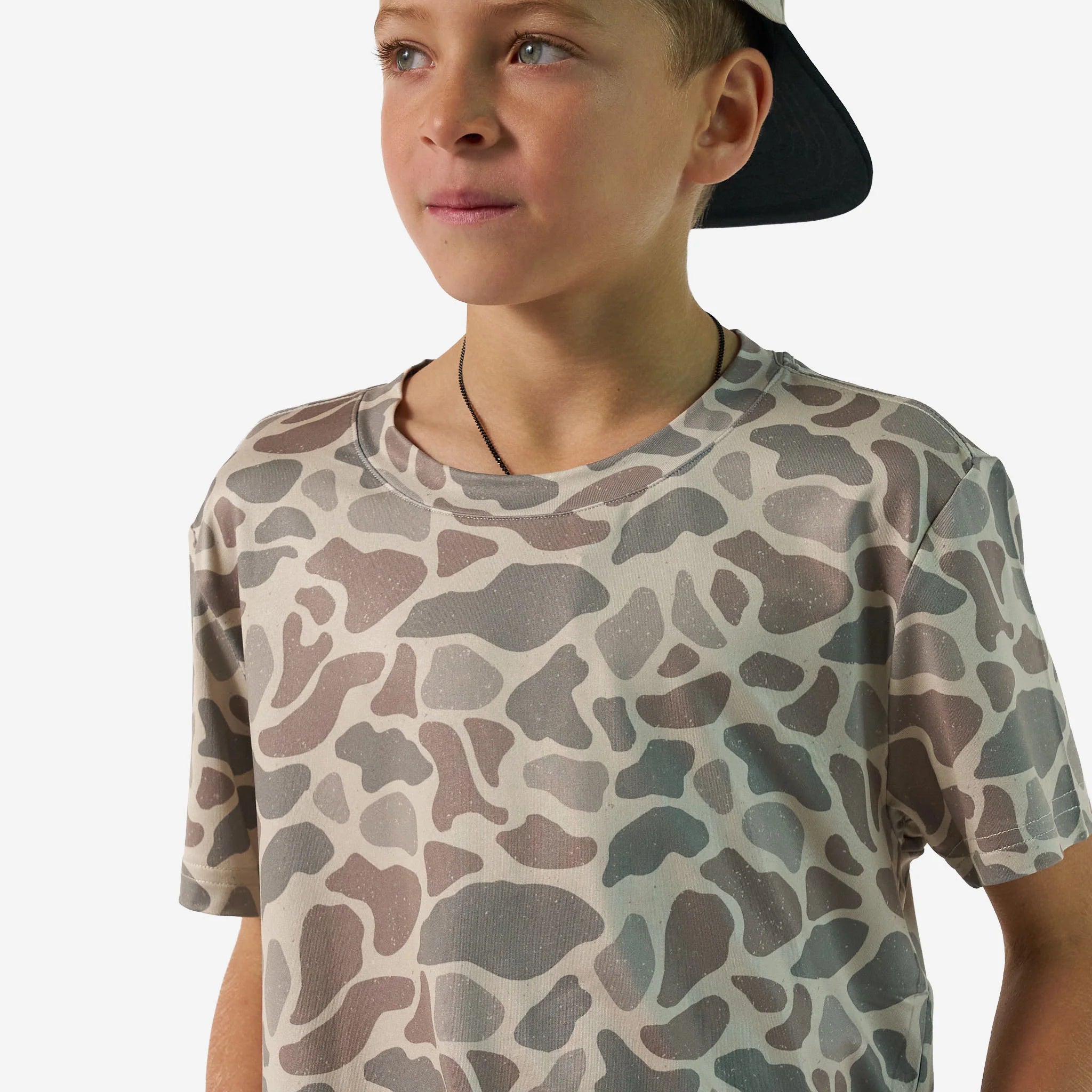 Burlebo Youth Classic Deer Camo Go To Tee