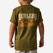 Burlebo Youth Green Hunting Dogs Tee