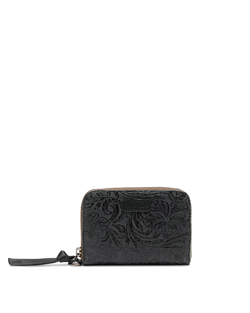 Steely Zippy Wallet