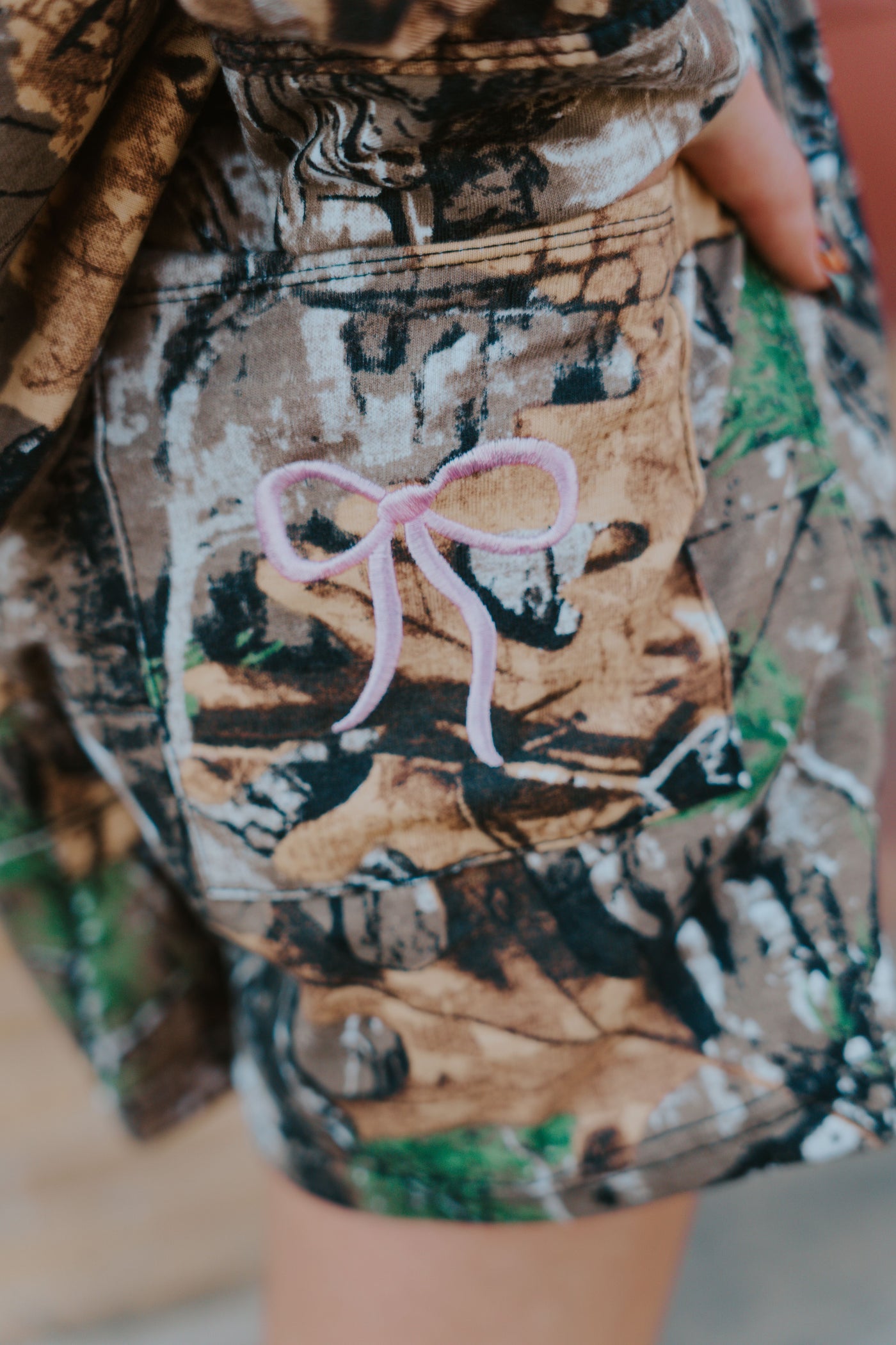 Camo Bow Shorts