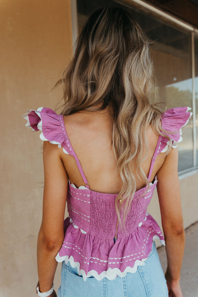 Pink Jeanie Top S1339T-1