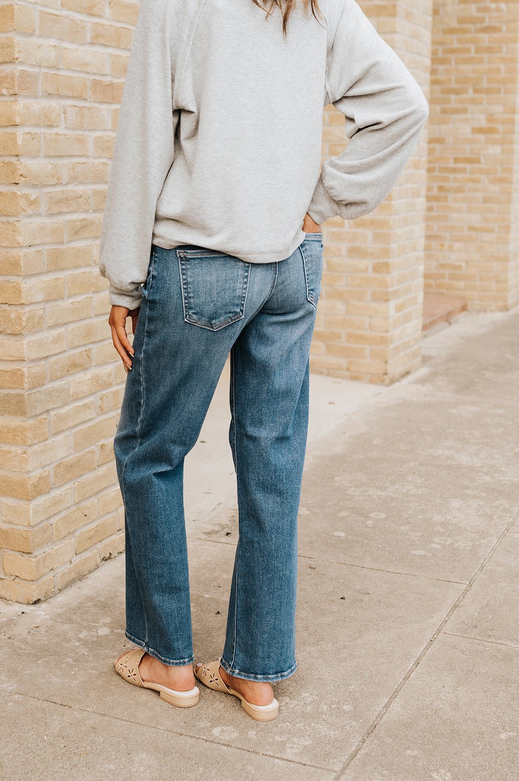 About Town Top Classic Heather Grey ZT253269 - Southern Soule Designs