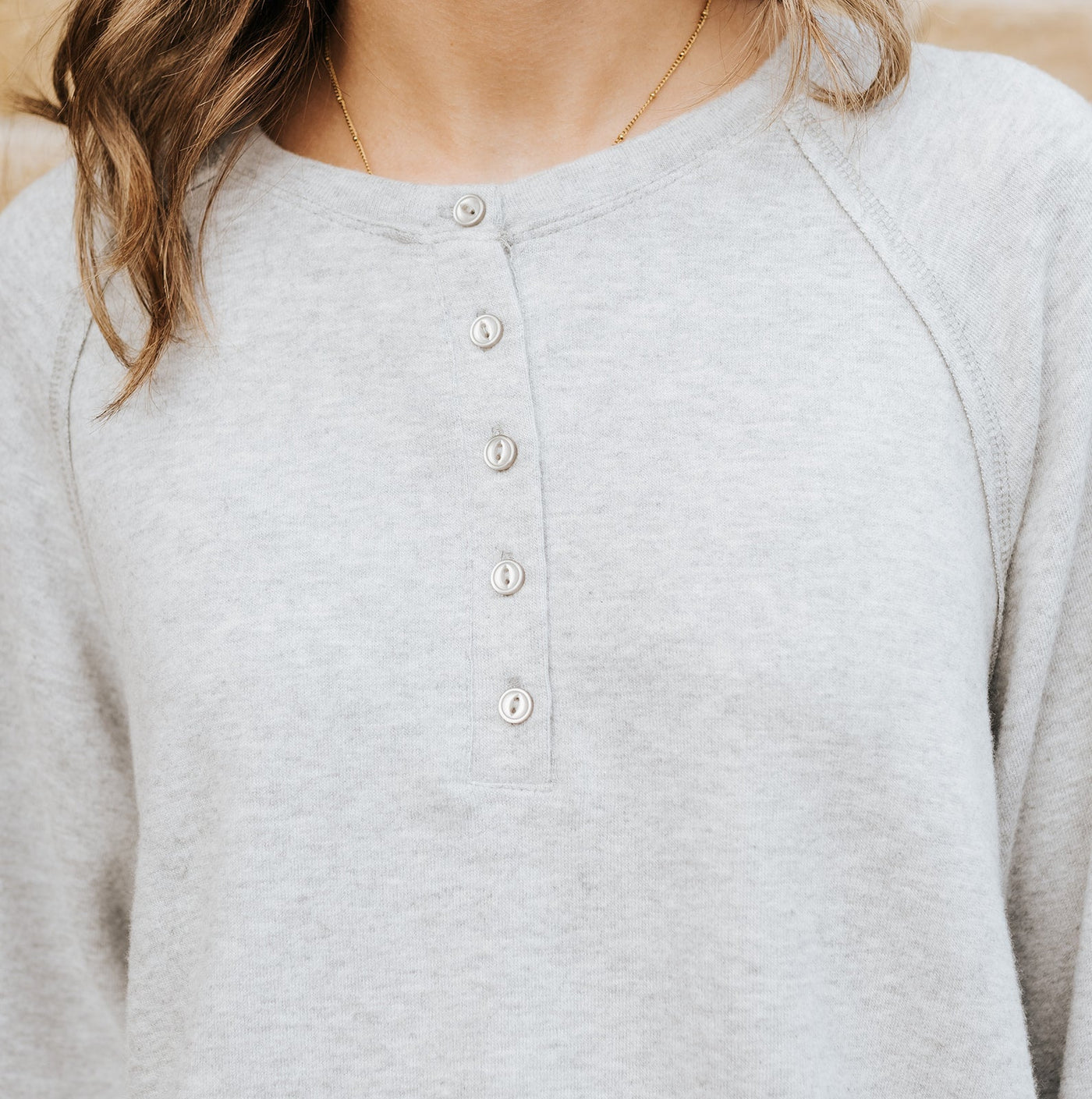 About Town Top Classic Heather Grey ZT253269 - Southern Soule Designs