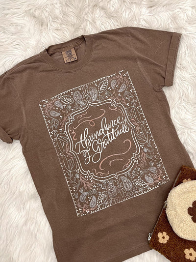 Abundance of Gratitude Tee - Southern Soule Designs