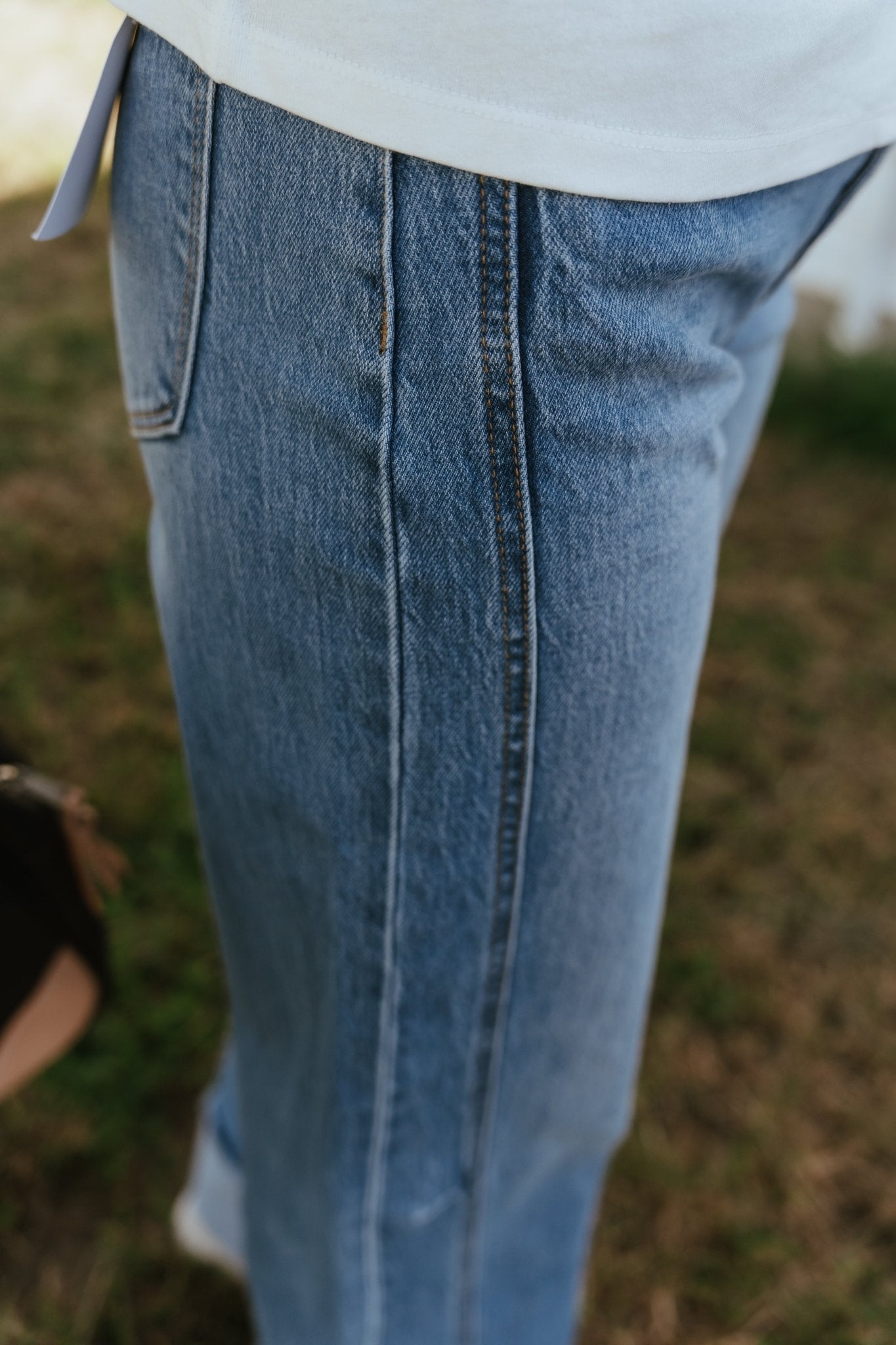 Adore You High Rise Cuffed Wide Jeans - Southern Soule Designs