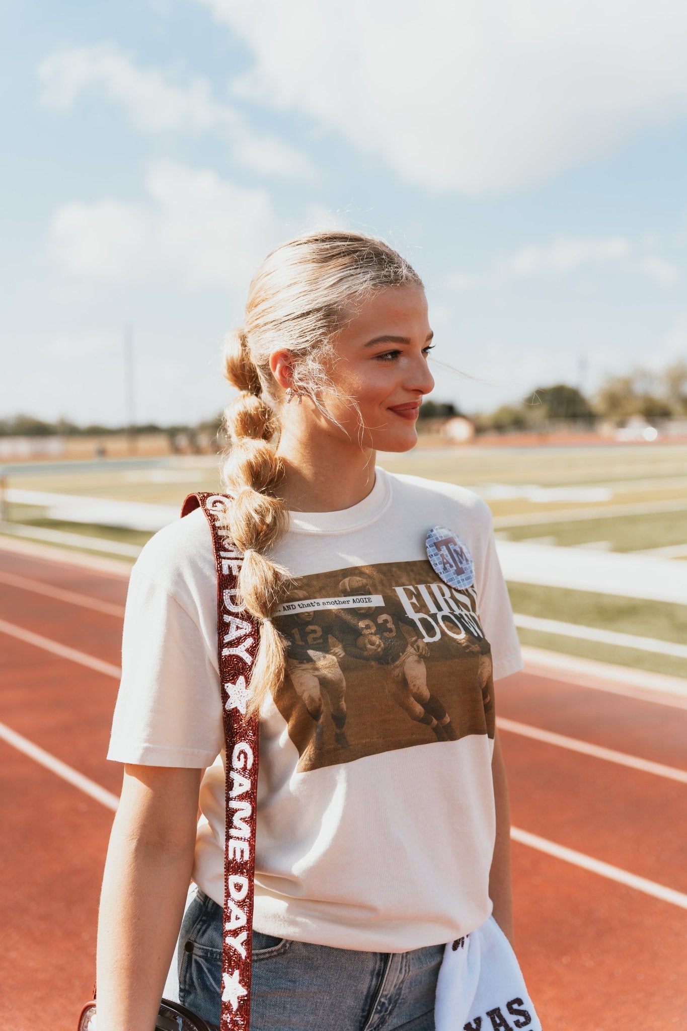 Aggie First Down Tee - Southern Soule Designs