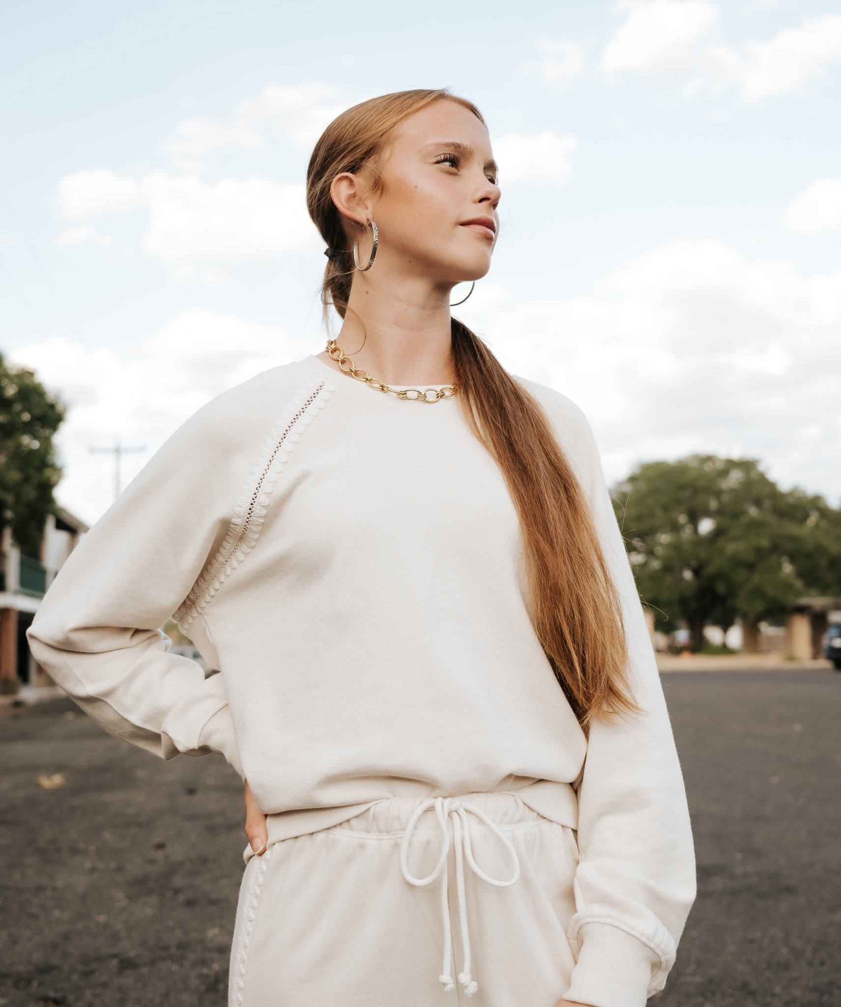 All Around Sweatshirt Crystal ZT253250 - Southern Soule Designs