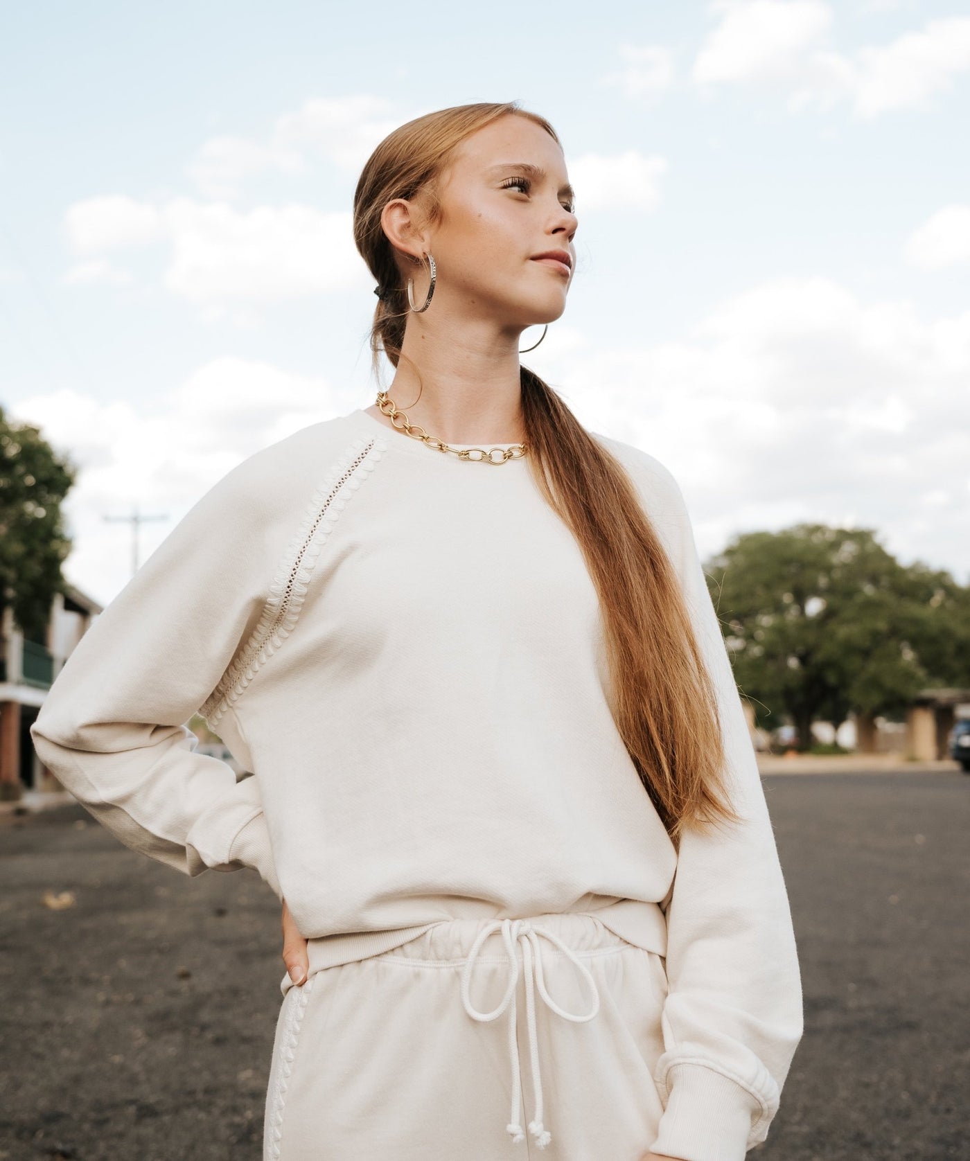 All Around Sweatshirt Crystal ZT253250 - Southern Soule Designs