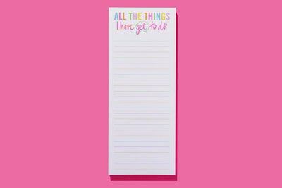 All the Things List Pad LP - 23 - Southern Soule Designs