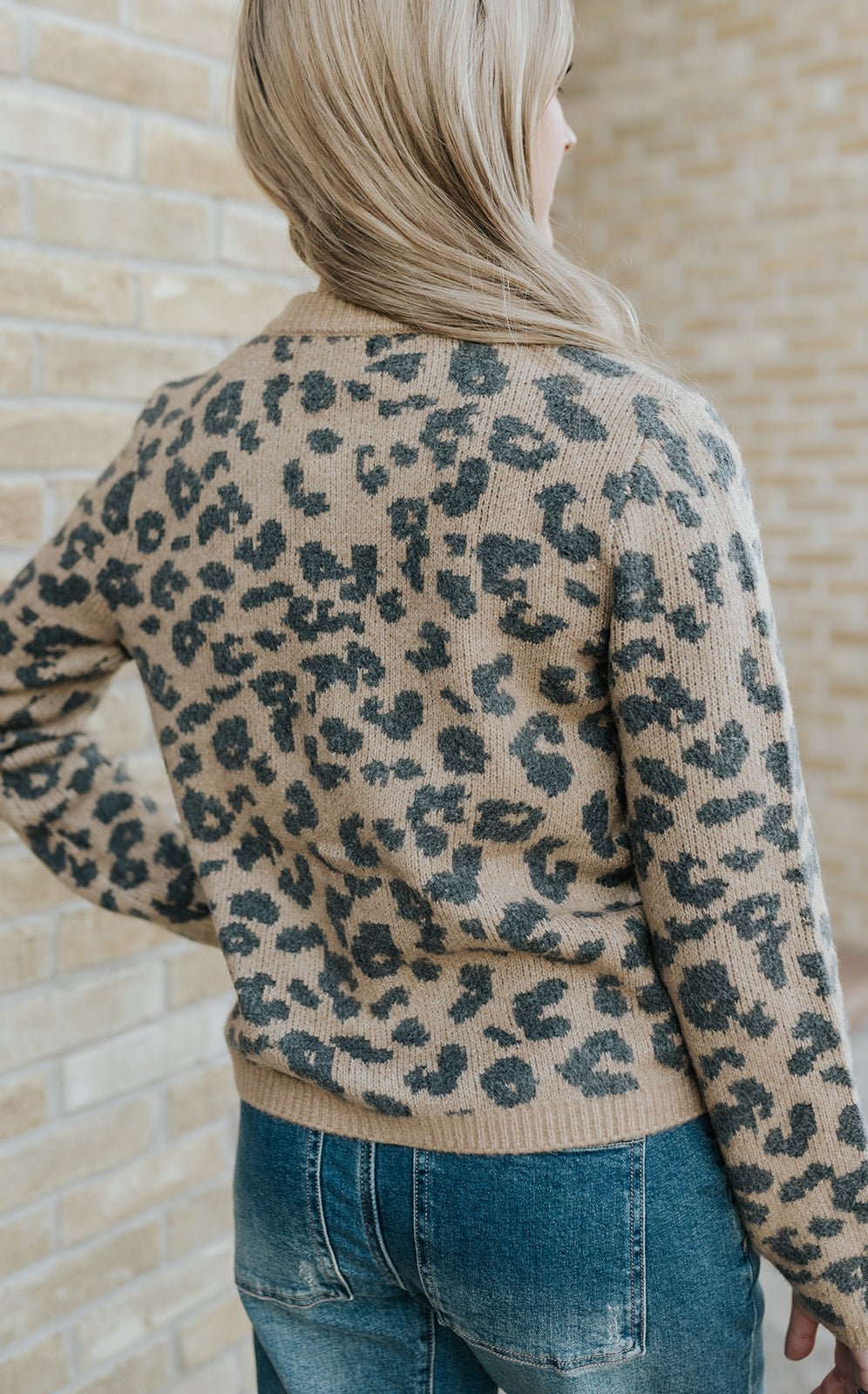 Amina Leopard Sweater - Southern Soule Designs