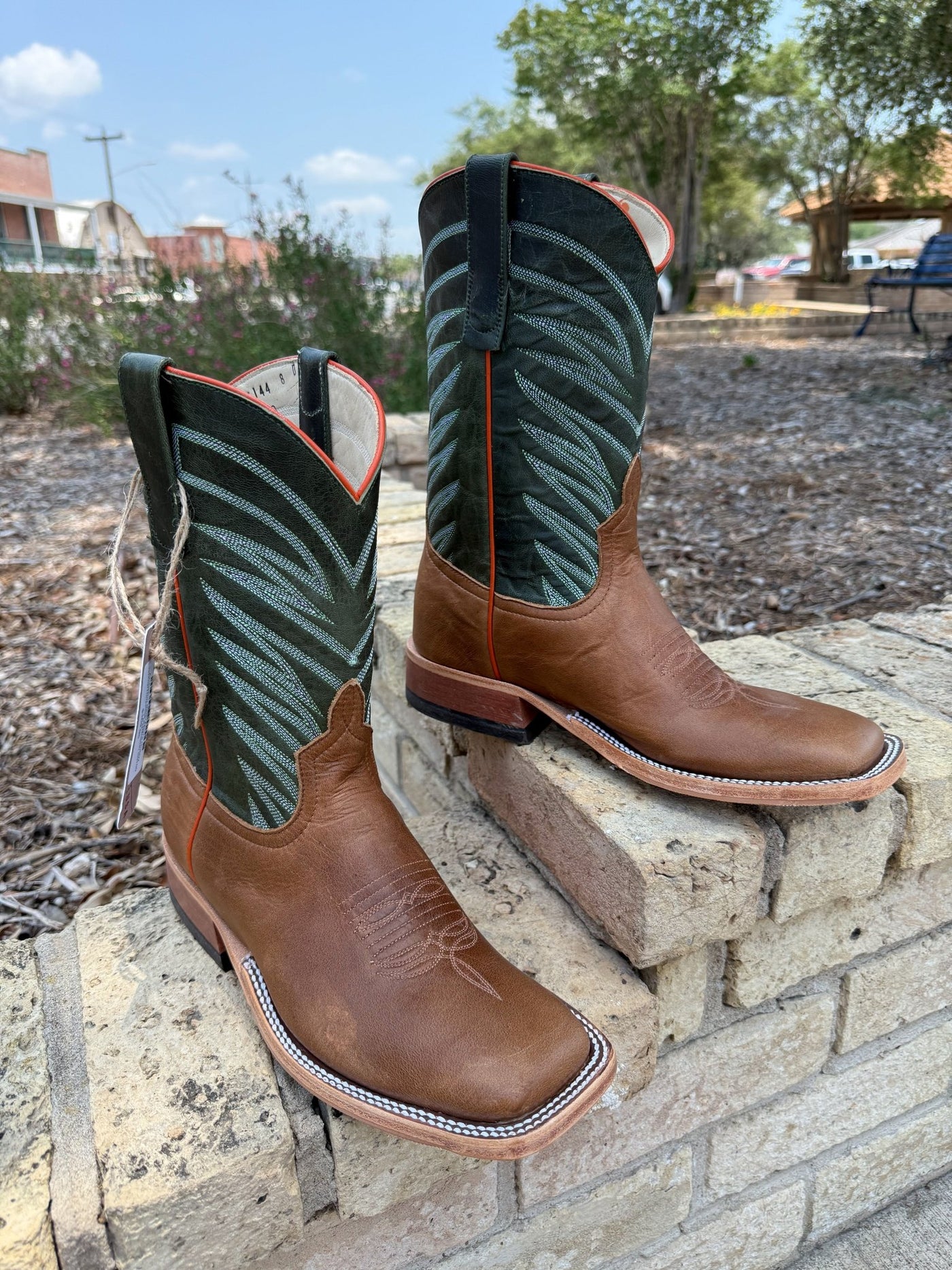 Anderson Bean Men's Gunny Jimmy/Turquoise Explosion S5100 - Southern Soule Designs