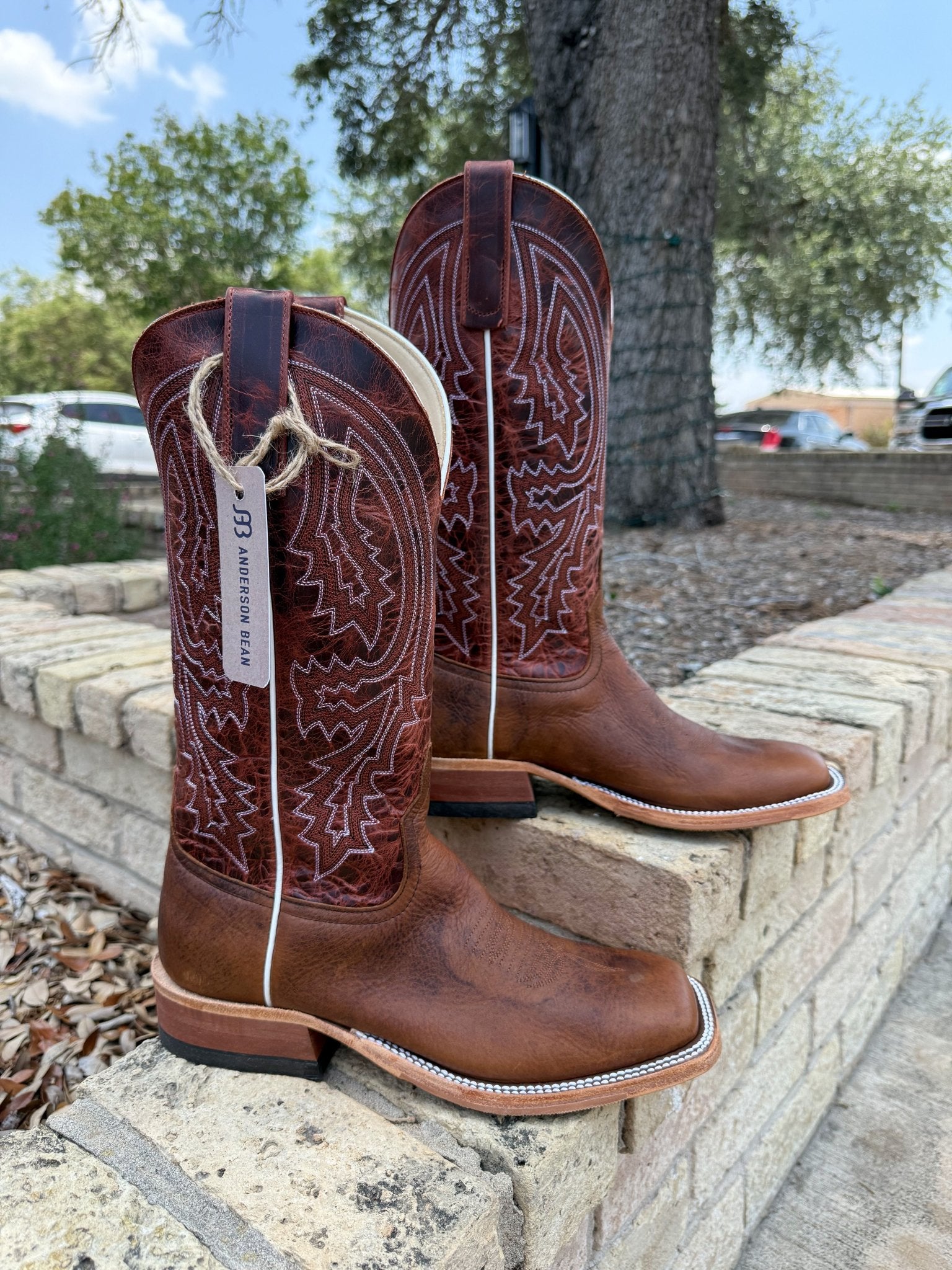 Anderson Bean Men's Mike Tyson Bison/Rust Lava Boot S1105 - Southern Soule Designs