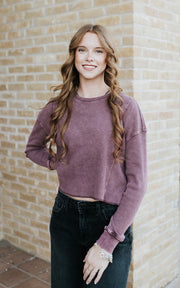 Angel Mini Thermal Top Merlot ZT253268 - Southern Soule Designs