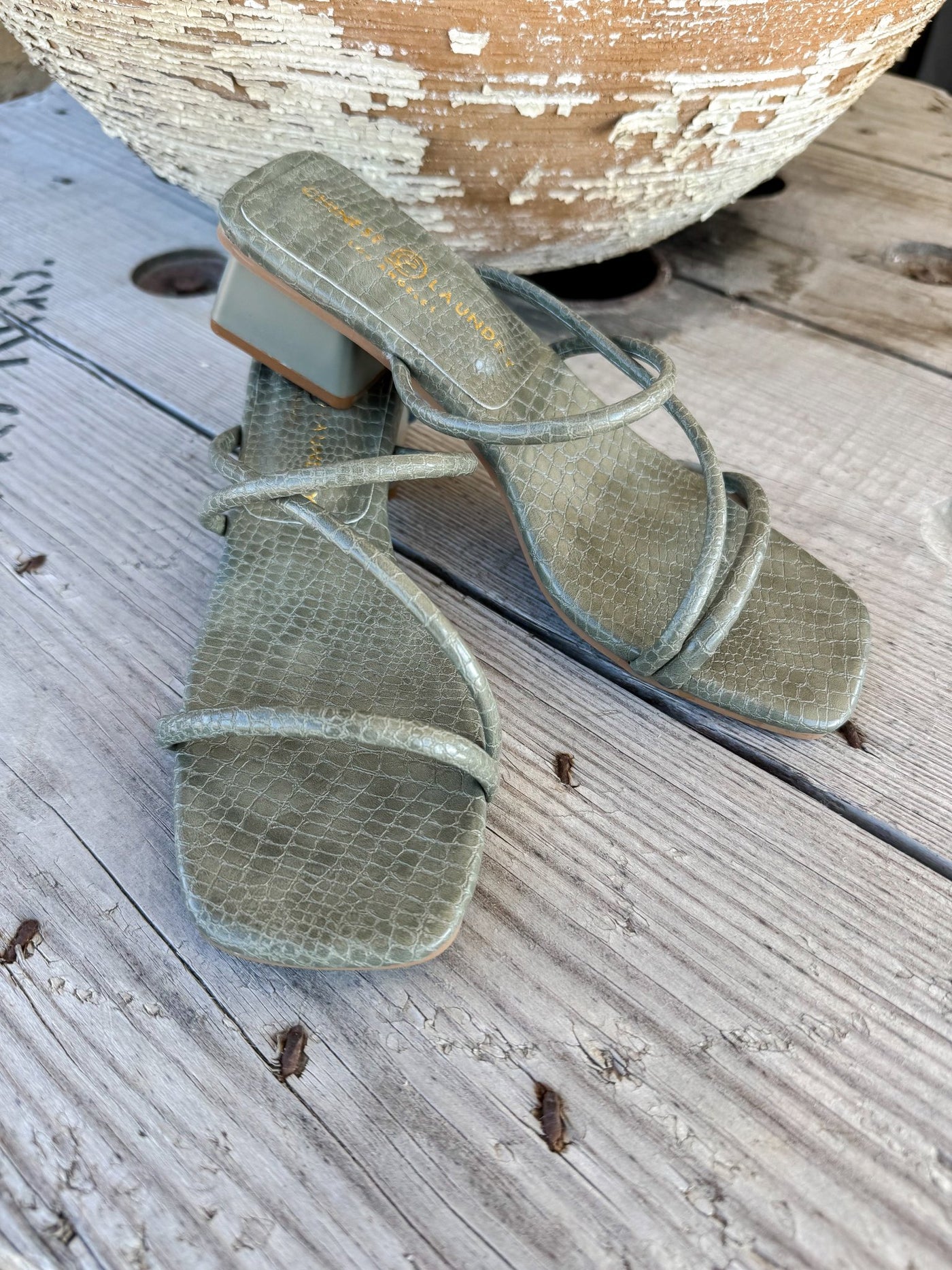 Aniela Sandal Olive - Southern Soule Designs