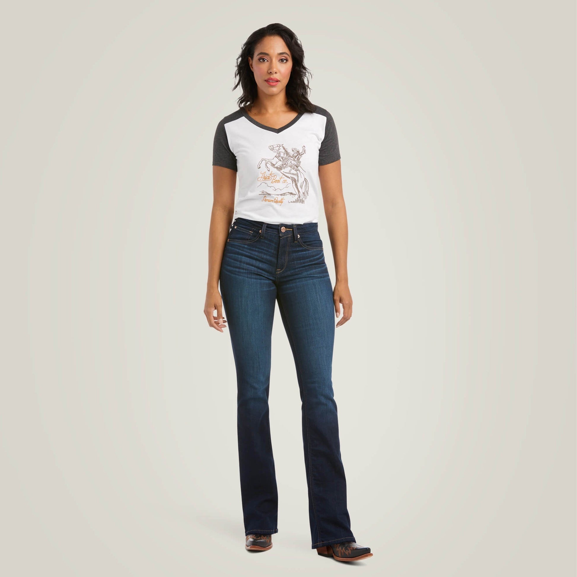Ariat 10036813 Ballary HR Boot Cut Pennsylvania Jean - Southern Soule Designs