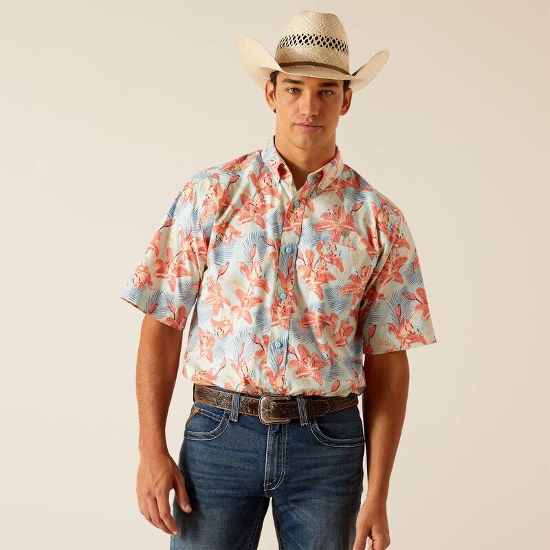 Ariat 10048402 Kolr Clssc Fit SS Sky - Southern Soule Designs