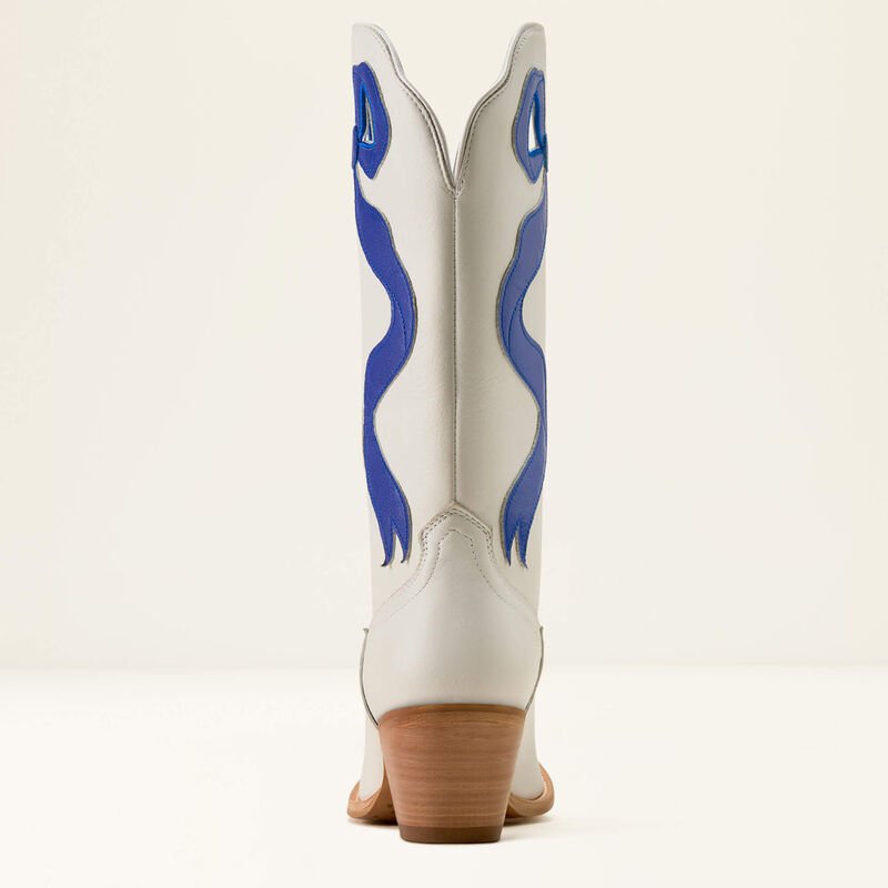 Ariat Beaux J Toe Western Boot Pearl/Wild Blue - 10080311 - Southern Soule Designs