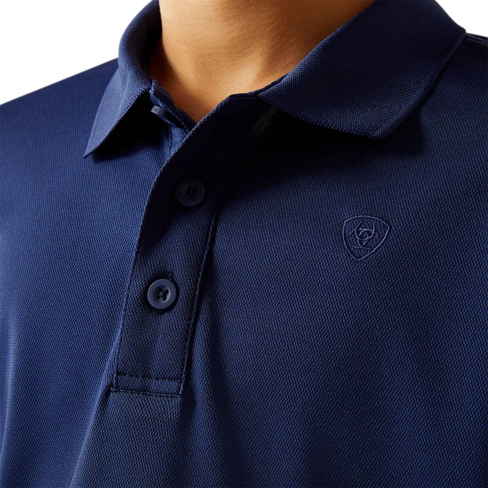Ariat Boys TEK Polo Blue Depths 10058807 - Southern Soule Designs