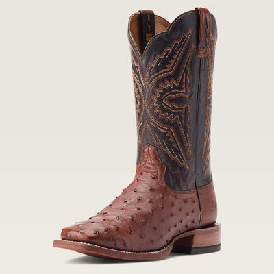 Ariat Broncy Cinnamon FQ Ostrich Boot 10044576 - Southern Soule Designs