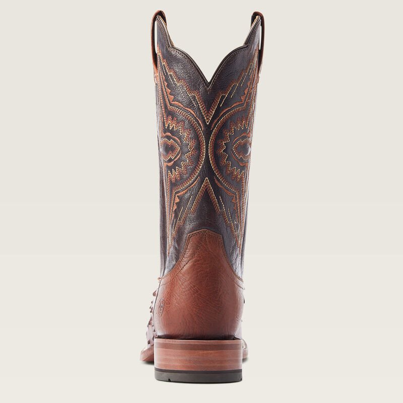 Ariat Broncy Cinnamon FQ Ostrich Boot 10044576 - Southern Soule Designs