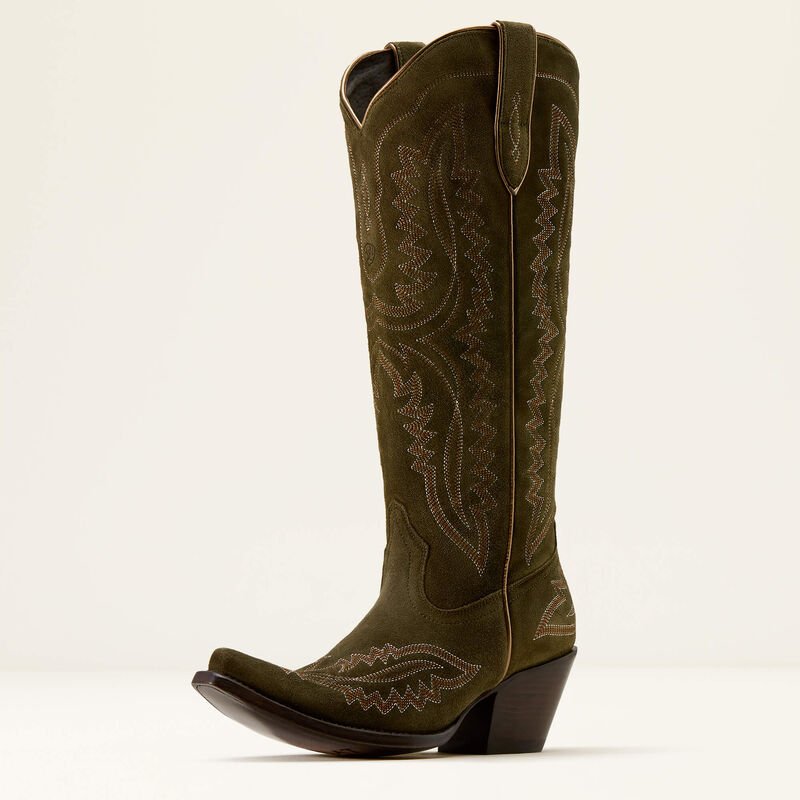 Ariat Casanova Soft Olive Suede 10074323 - Southern Soule Designs